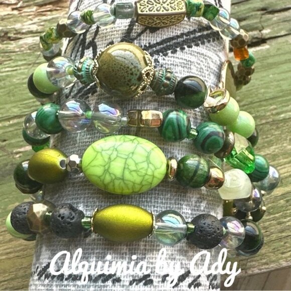 Alquimia by Ady Green and Gold Bracelet - Picture 2 of 7